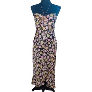 Shoshanna corset floral dress